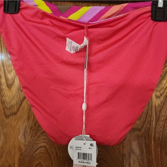 Trina Turk Waltz French Cut Bikini Bottom Size 12 NWT - Picture 9 of 10